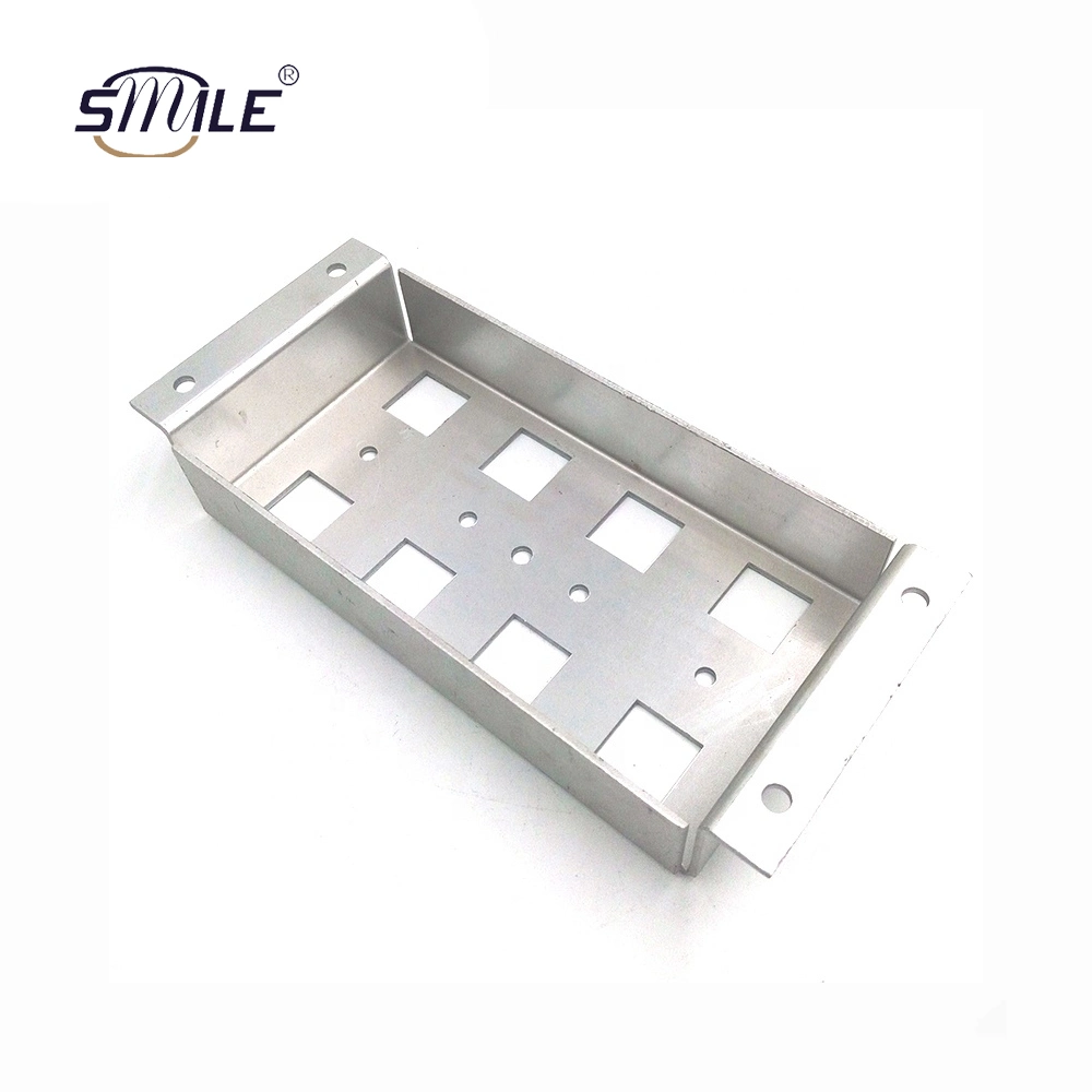 Smile OEM Custom Bracket Aluminum Stainless Steel Precision Sheet Metal Processing Bending Welding Part Electronic / Medical