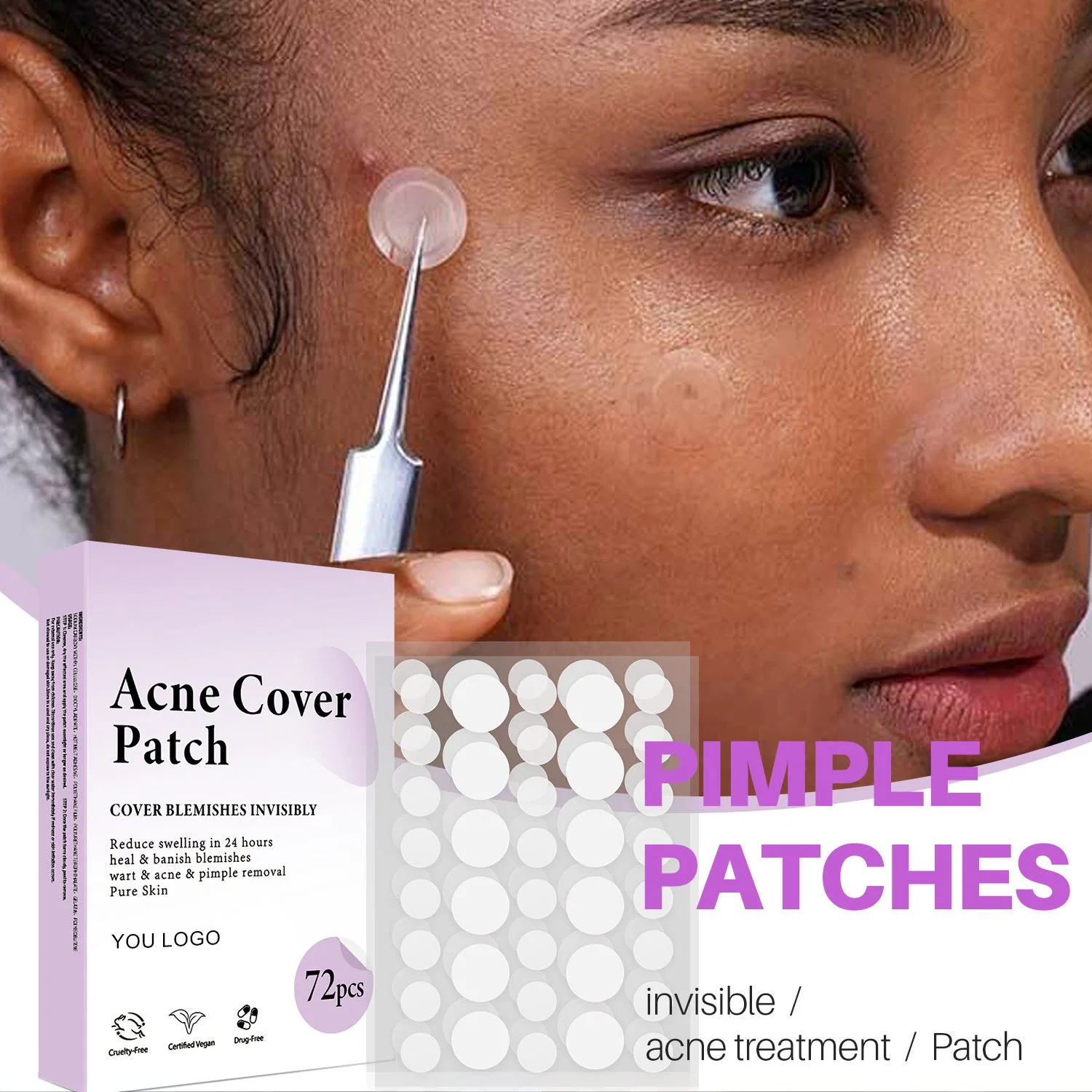 Beauty Cosmetics Skin Care Pimple Patch Blemishes Breakouts Spot Treatment Facial Stickers