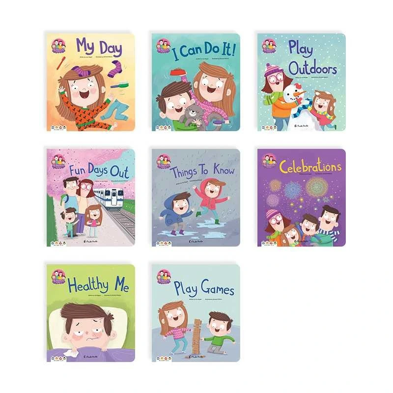 Wholesale/Supplier Custom Cardboard Book Printing Children's English Story Board Books