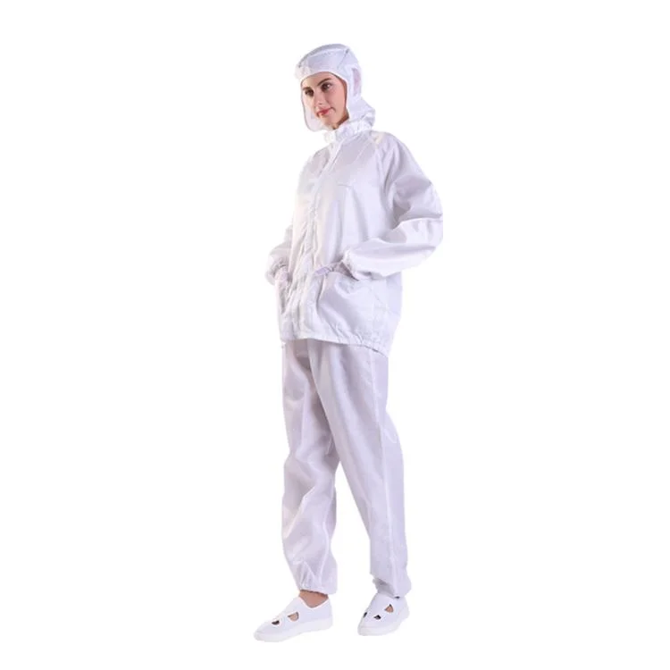 Antistatic Coverall with Hood Dust-Free Protective Anti-Static ESD Clothes