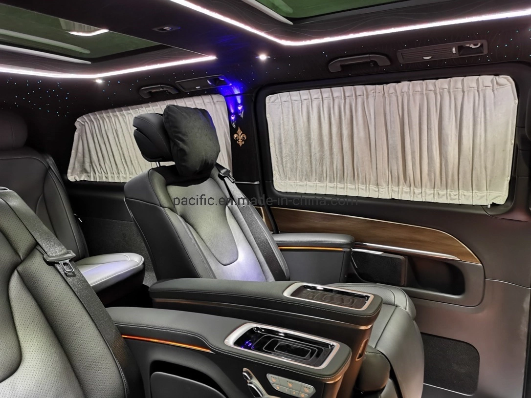 Usine chinoise Siège de voiture d'affaires électrique intelligent de luxe réglable en cuir véritable de haute qualité pour Vito/Metris/VIP/MPV Sprinter Conversion