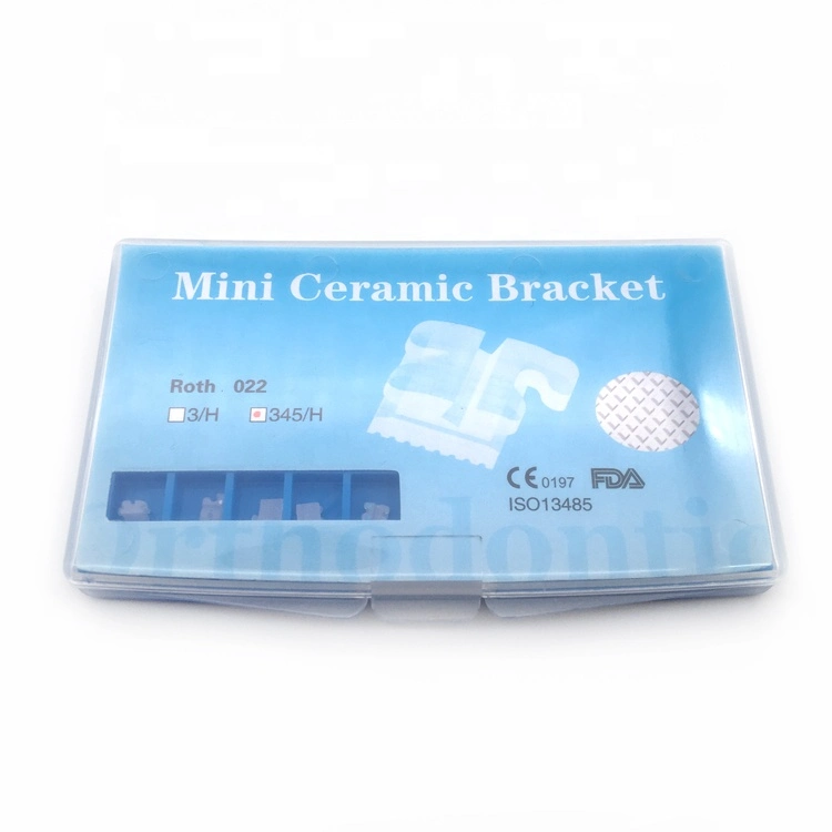 FDA CE ISO Certificated Orthodontic Materials Ceramic 018 Mbt Brackets