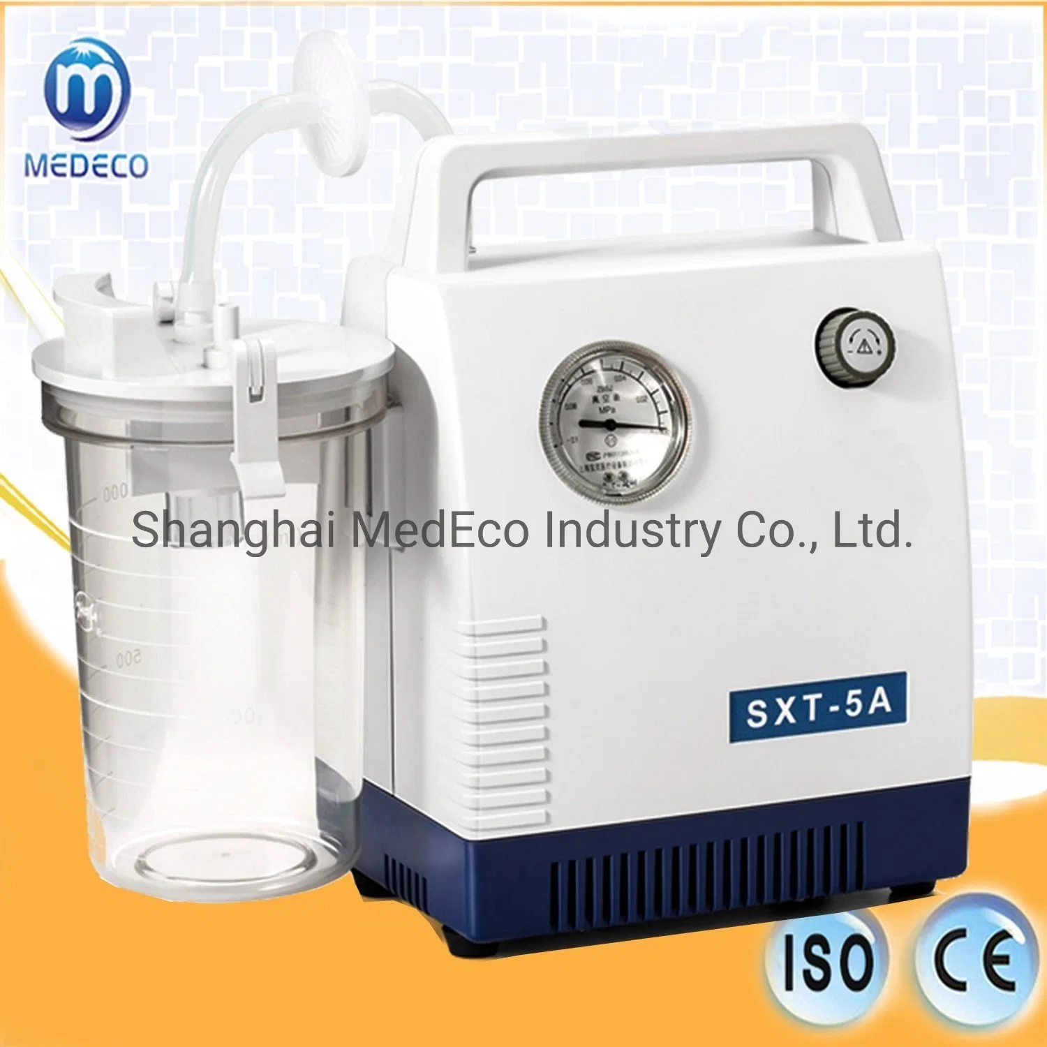 Medical Therapy Device Hospital Suction Machine Phlegm Suction Apparatus Sxt-5A