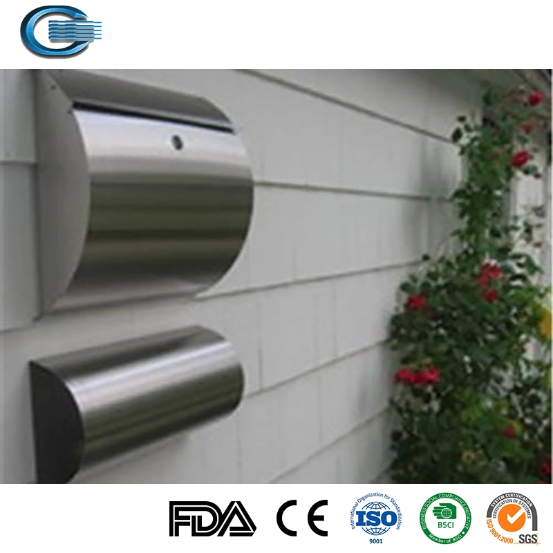 Huasheng Wholesale Modern Outdoor Mailbox Stainless Steel Mailbox Garden Mailboxes