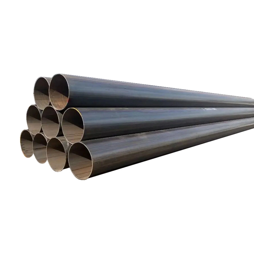 Fabricação tubo de aço carbono para tubos de aço industrial, de alta precisão DIN ERW para fabricantes de caldeiras de alta pressão Stock Q235B tubo de grande diâmetro 1220 * 12