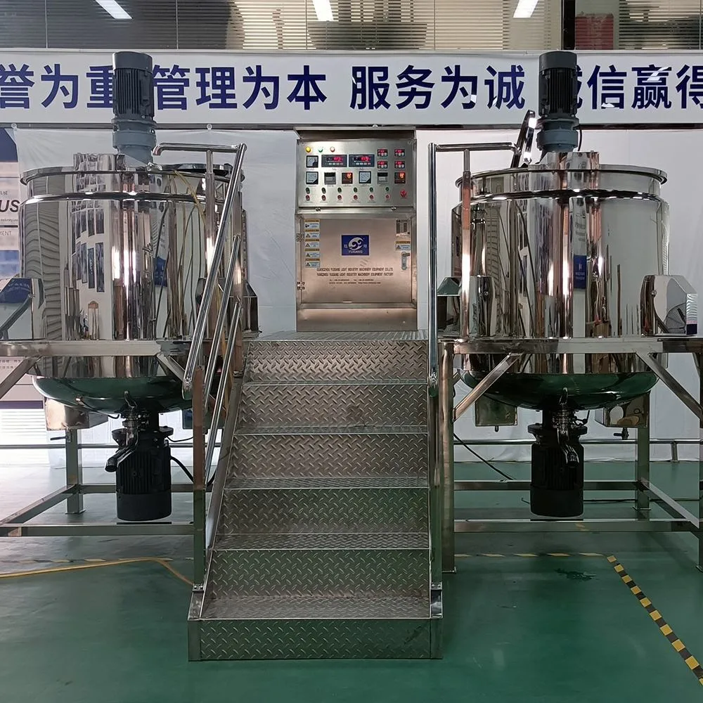 Yuxiang 500L Liquid Chemical Mixer Gel Mixer Equipment Mixing Tank Blending Machine Liquid Soap Making Tank Machine