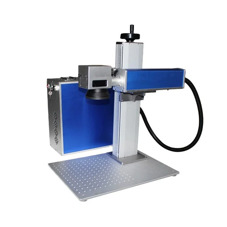 Technical Guidance Machine Ring Name Writing Raycus Fiber Laser Marking Machine with Rotary