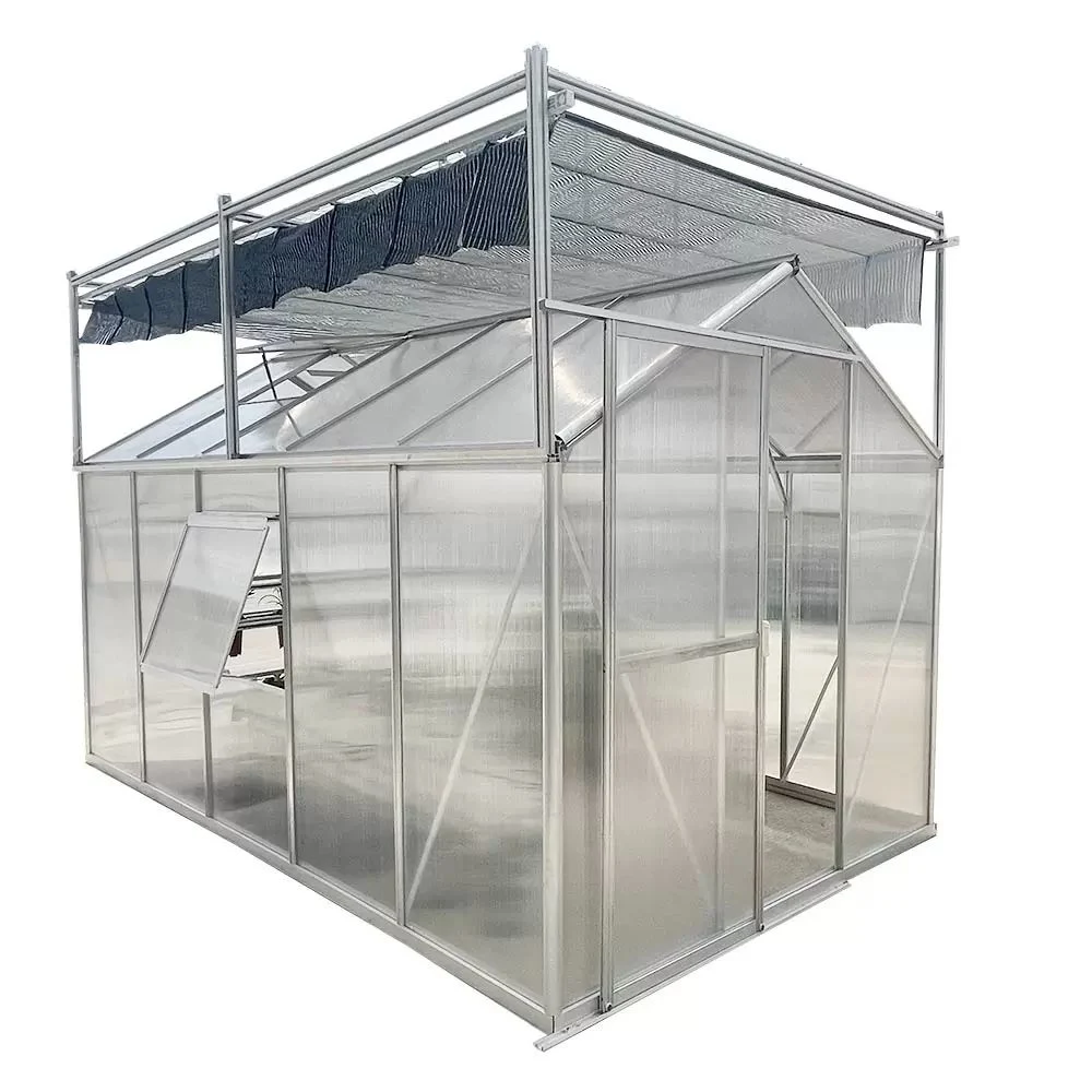 Eco-Friendly 100% Virgin Material Polycarbonate with High Light Transmission Hollow Sheet for Greenhouse