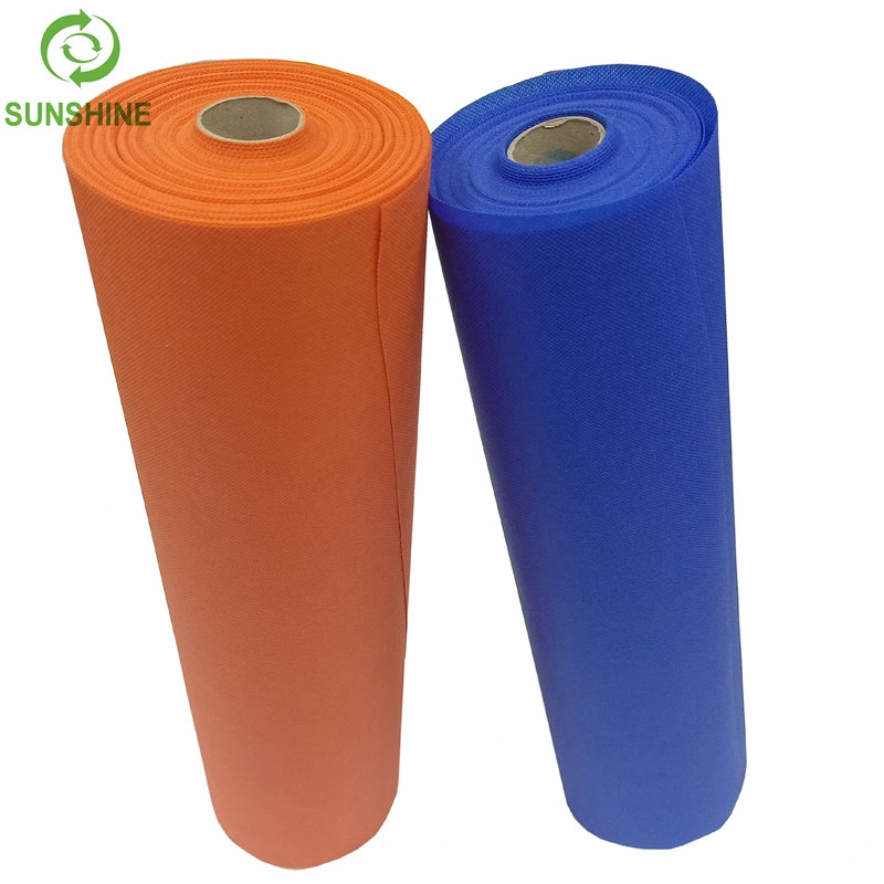 Cores de PP Spunbond Nonwoven Fabric Pequeno Comprimento do rolo