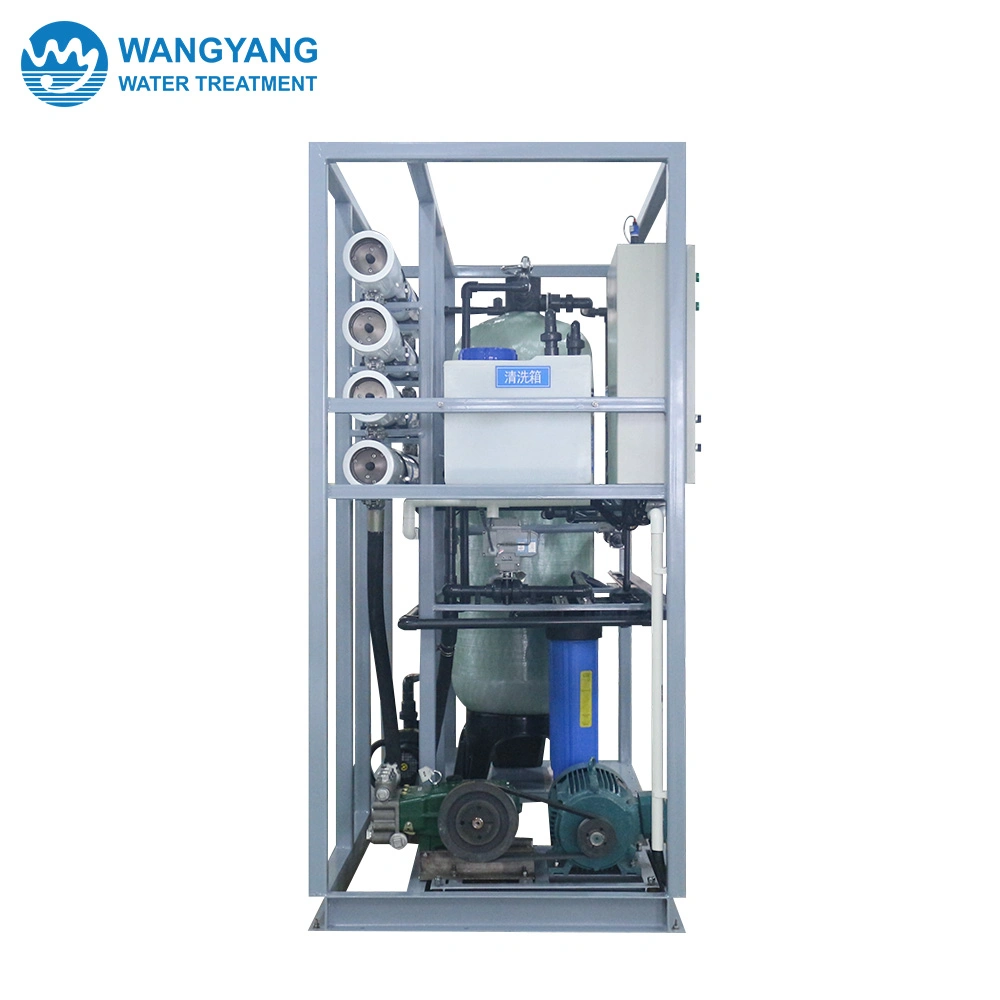 Precios de las máquinas purificadoras de agua 830lph RO Desalinación de agua salada Sistemas de tratamiento precios de las máquinas purificadoras de agua
