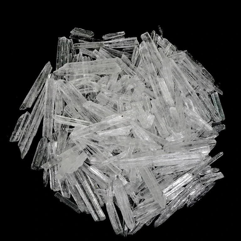 Natural Menthol Crystal Food and Pharma CAS 2216-51-5 Grade 99% Menthol with Menthol Crystal