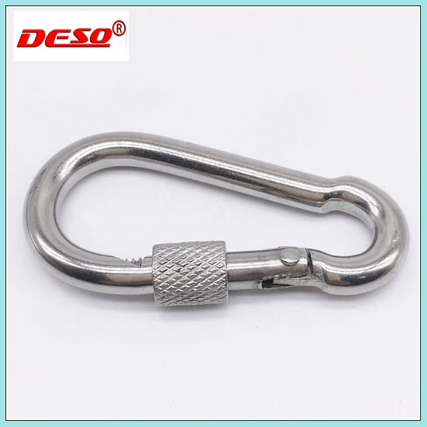 Zinc Alloy Steel Snap Hook with Screw Lock DIN5299 Form D