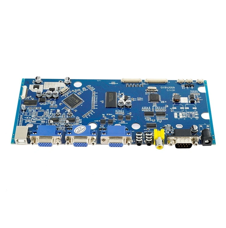 PC Motherboard Multilayer PCBA 0.2mm Through Hole Enig PCB Assembly Board