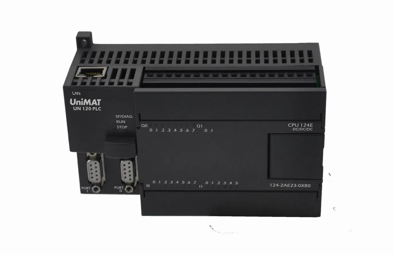 Economique PLC CPU124e avec port Ethernet 2 RS485 14 entrées 10 sorties sous Microwin.