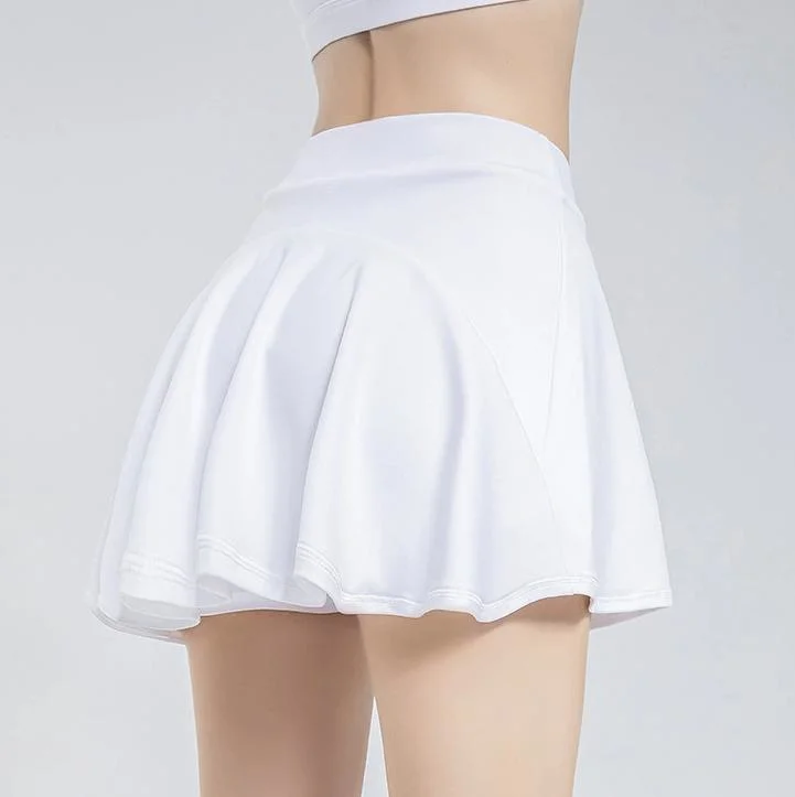 Customizable Logo Women Sportswear Tennis Skirts Pleated Tennis Wear