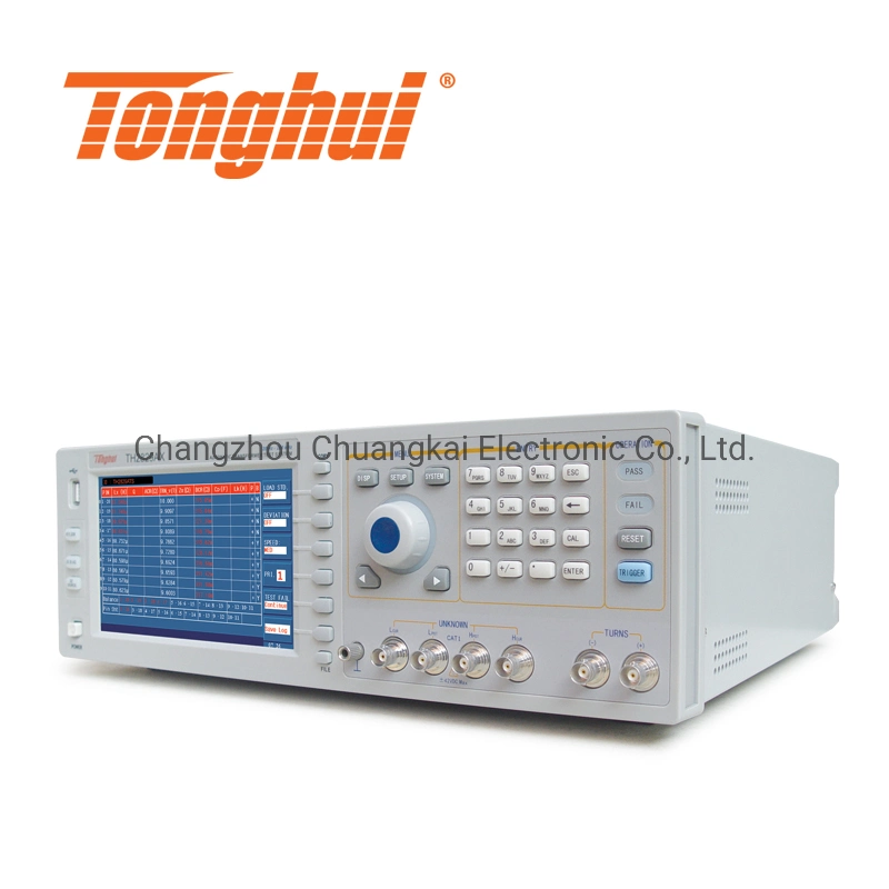 Th2829ax Manual Automatic Transformer Test System 20Hz-200kHz 0~100mA DC Bias Source 20 Pins