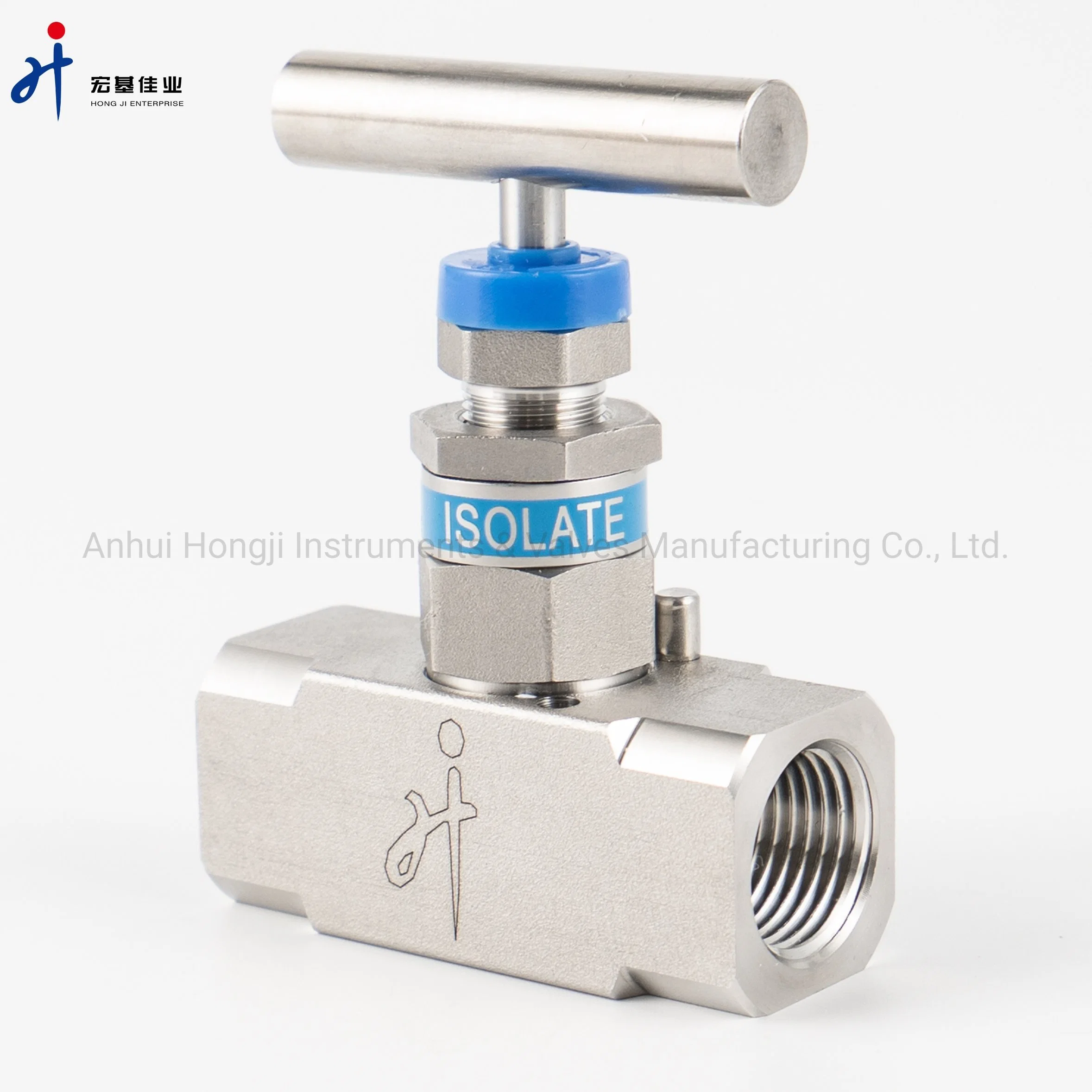 High-Pressure Stainless Steel Needle Valve with Female NPT