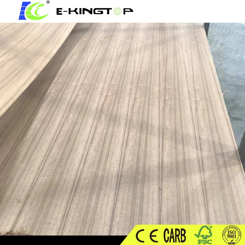 New 3mm Natural Teak Fancy Wood Grain Plywood for Furniture