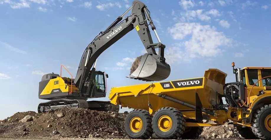 Volvo 1,9m3 40ton CE380 Precio de la excavadora grande