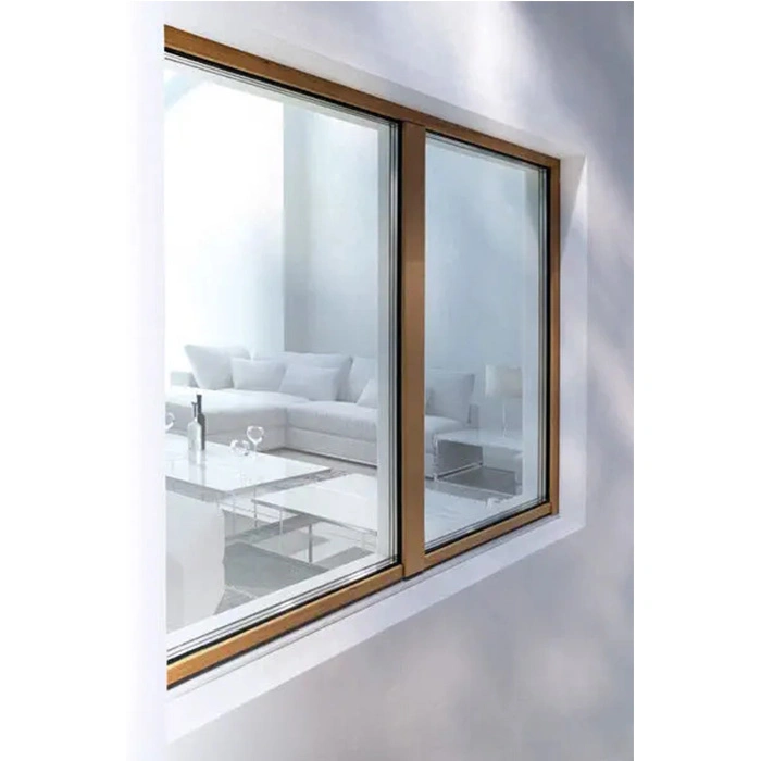 High Reputation Practical Soundproof Black Framed Horizontal Sliding Window