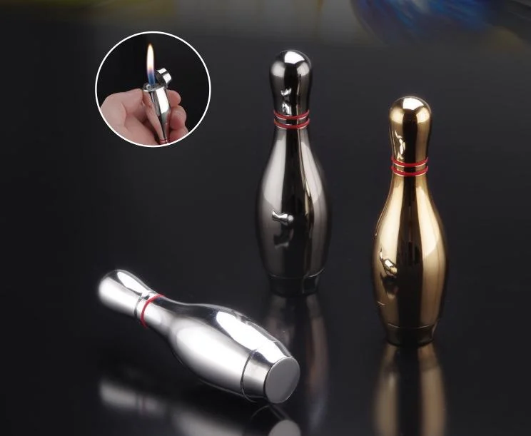 Creative Bowling Metal encendedor de cigarrillos con Multicolor