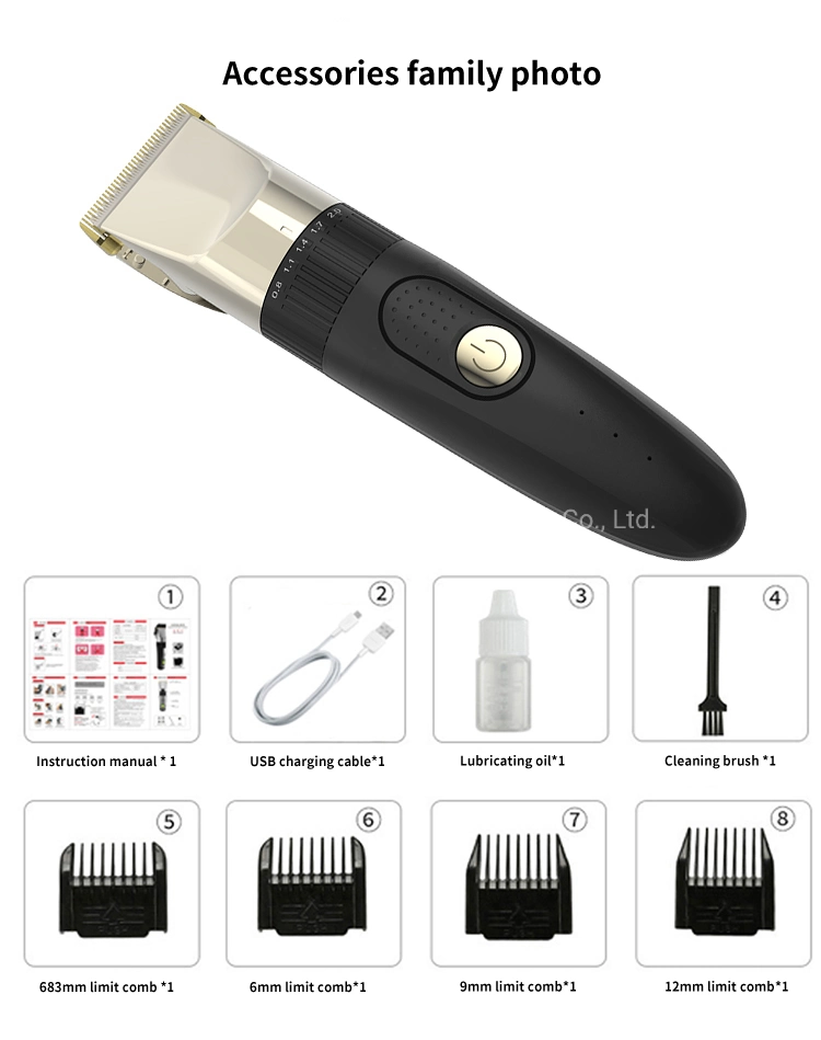 High quality/High cost performance  Low Noise Professional Electric Brush Pet Dog Hair Clipper