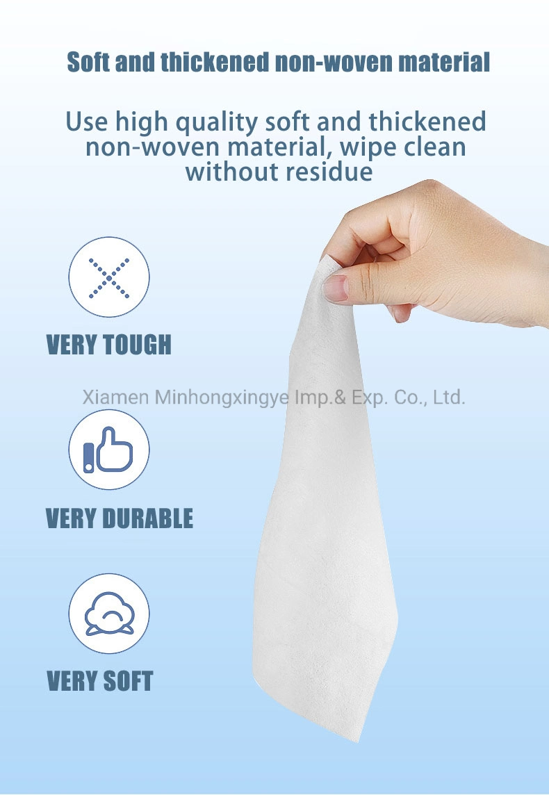 Antibacterial Sanitizing Disinfectant Alcohol Wet Wipes