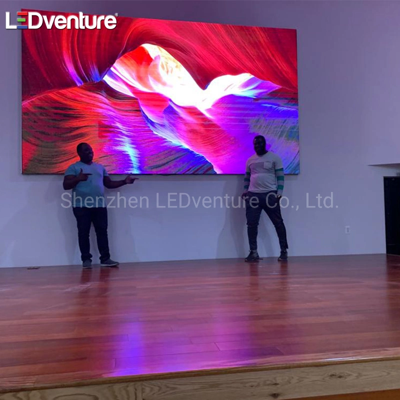 P2.5 publicidade LED em movimento a cores para interior Billboard Display TV