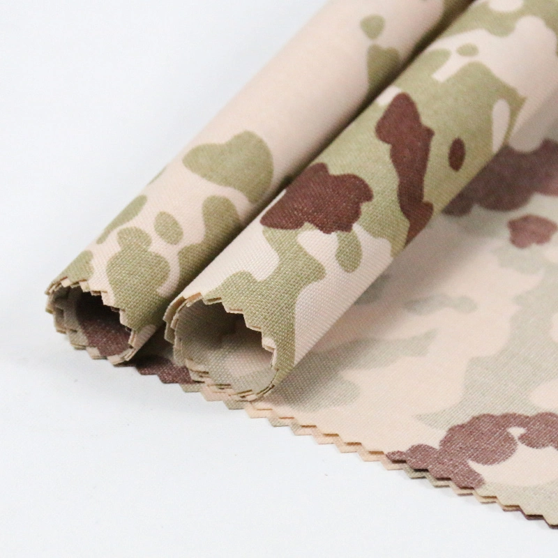 Outdoor Sports Waterproof Desert Camouflage 500d Nylon Fabric