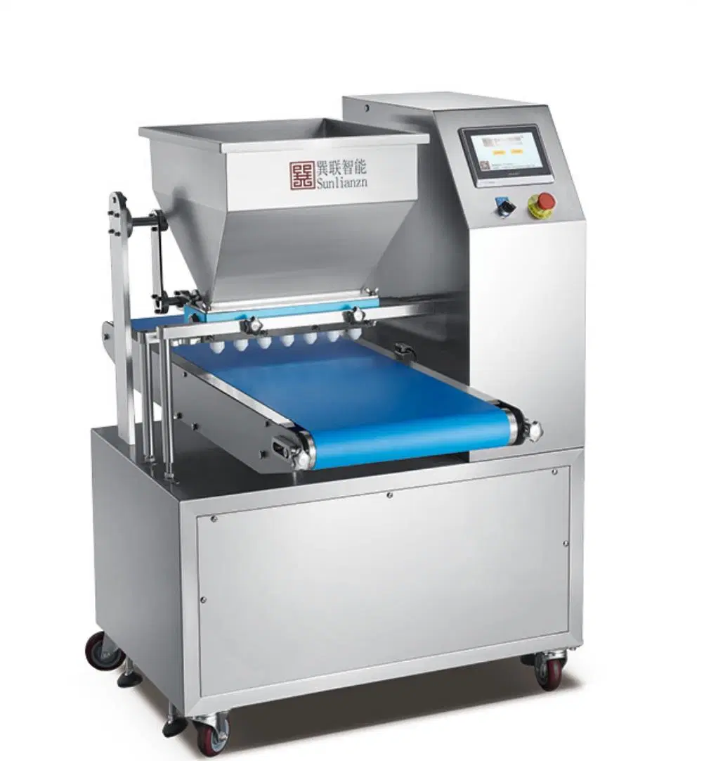 Automatic Make Bread Cook Biscuit Small Snack Cookie Depositor Two Honers Cookie Make Plant Biscuits Auto Production Line Cookies Machine Cake Maker