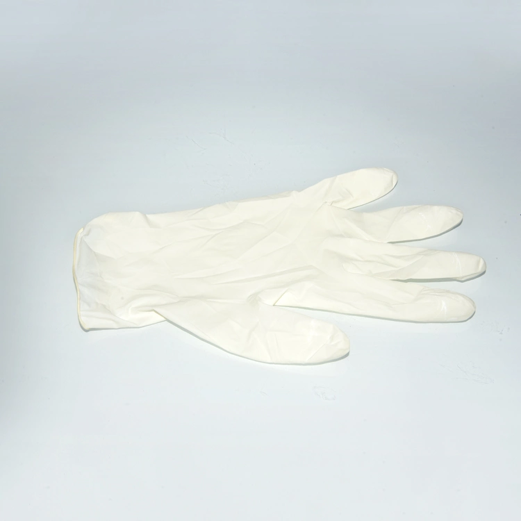 Disposable Powder Free Polyester Nitrile Dental Medical Hand Glove