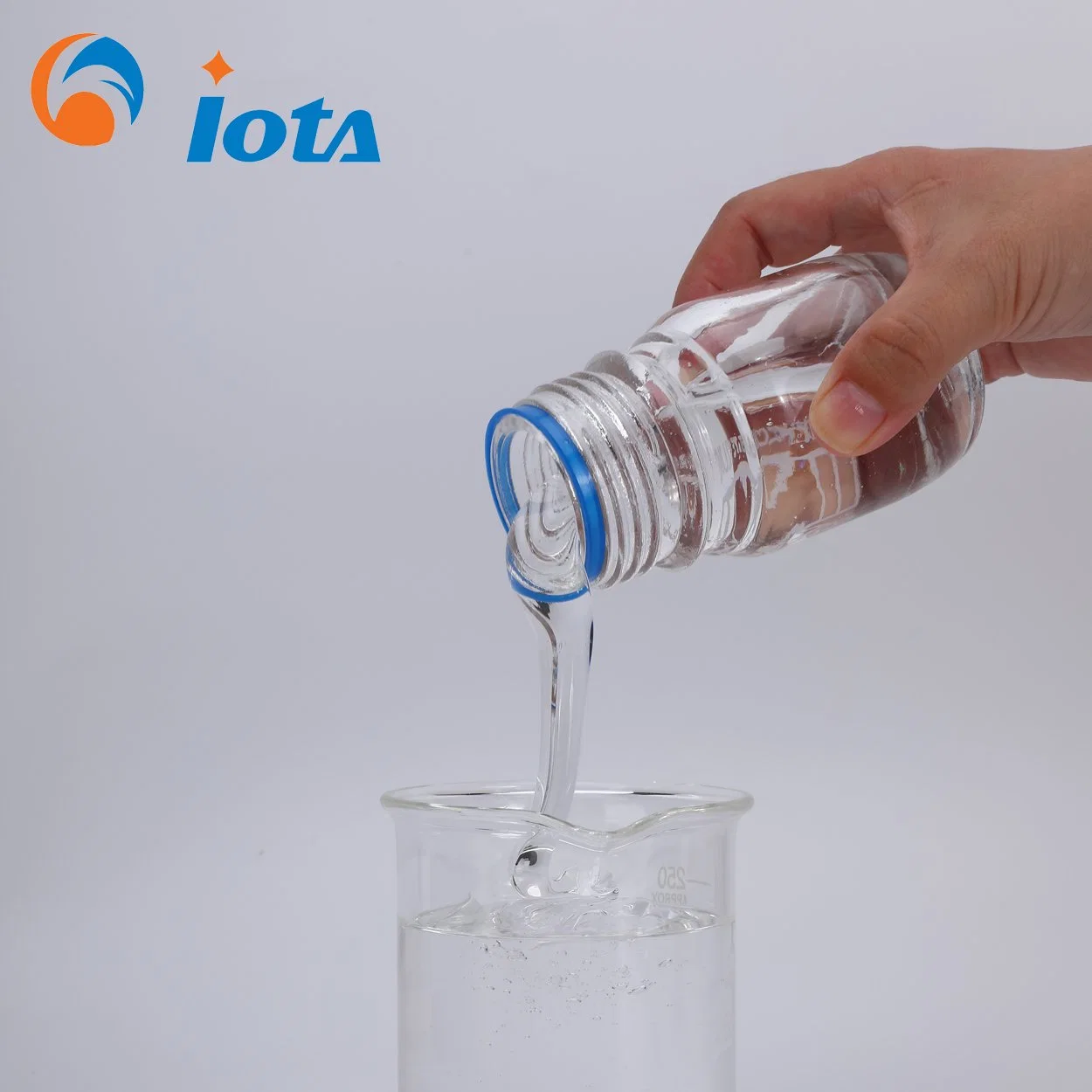 Iota 1203V Hydroxyl Terminated Methyl Vinyl Colorless Transparent Liquid Silicone Oil