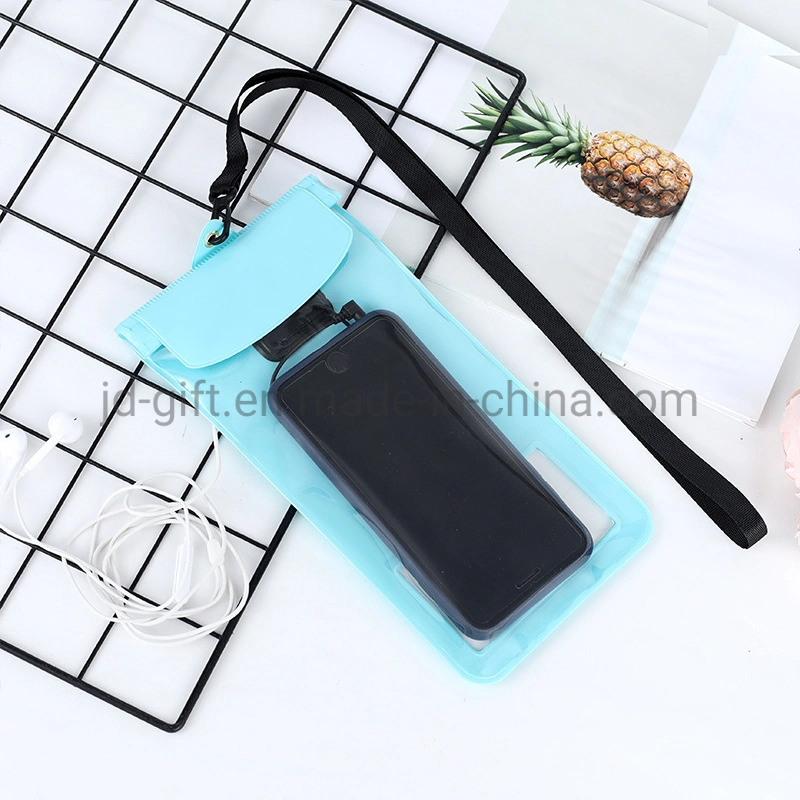 Plus Size Large Waterproof TPU Plastic Mobile Phone Bag for Charge Bank and Phone Together