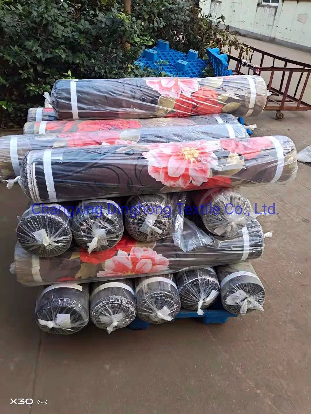 100% Polyester Woven Bed Sheet Fabric
