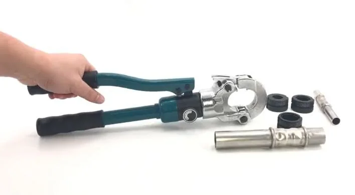 Hydraulic Pressure Clamping Aluminum Plastic Water Pipe Pressure Manual Pipe Crimping Pliers