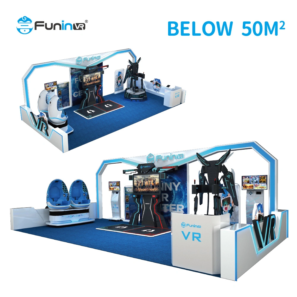 80-100 Square Meter Virtual Reality Indoor Vr Amusement Park