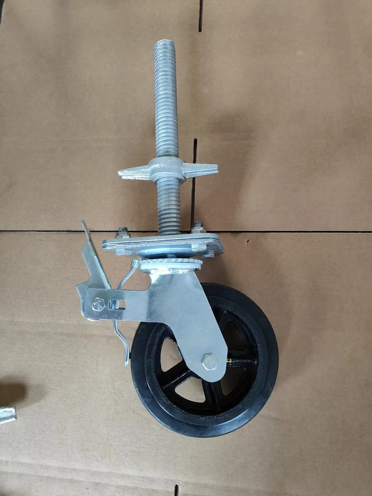 Heavy Duty Mobile Scaffolding Caster Wheel 8 Inch Diameter 200mm