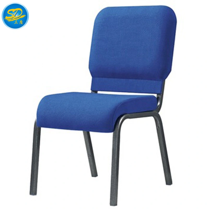 Hot Sale Cheaper Price Stacking Metal Church Chair with Interlock