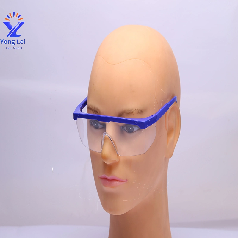 Factory Direct Sale Polycarbonate Lens Good Plastic Safety Goggles Glasses