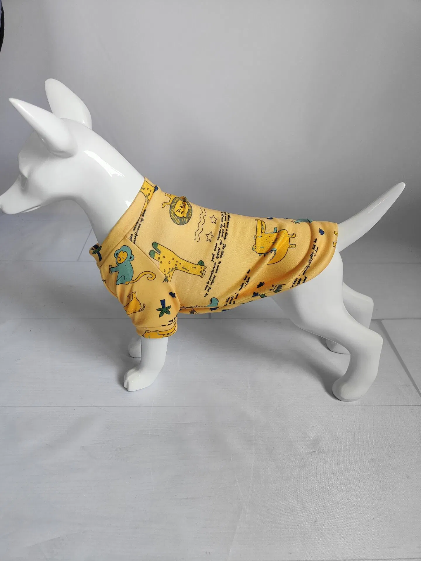 Printed Clothes for Dog Warm Pet Jumpsuit Fleece Pajama for Small Dogs Cat Clothing Pet Coat Jacket Winter Puppy Clothes