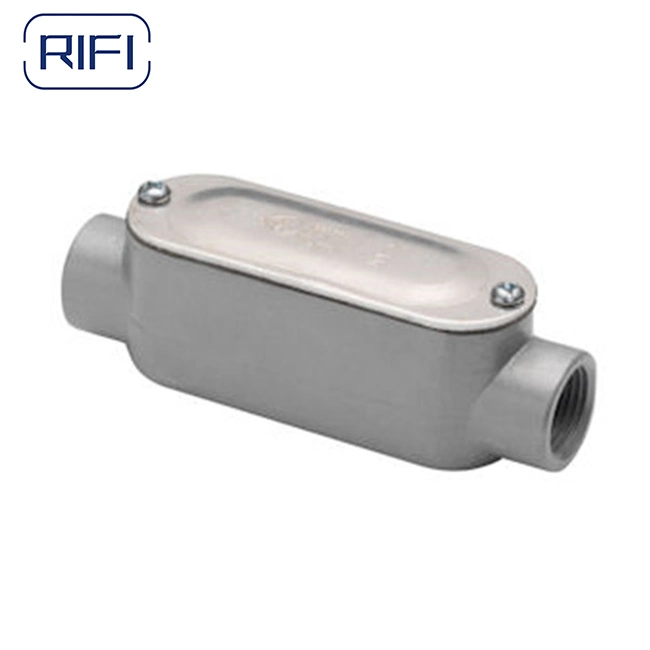 C Rigid Conduit Body Threaded Outlet Bodies with Cover and Gasket Aluminum Die Cast