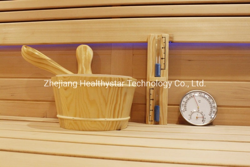 Ready to Ship Hemlock Wood One Person Far Infrared Sauna Room