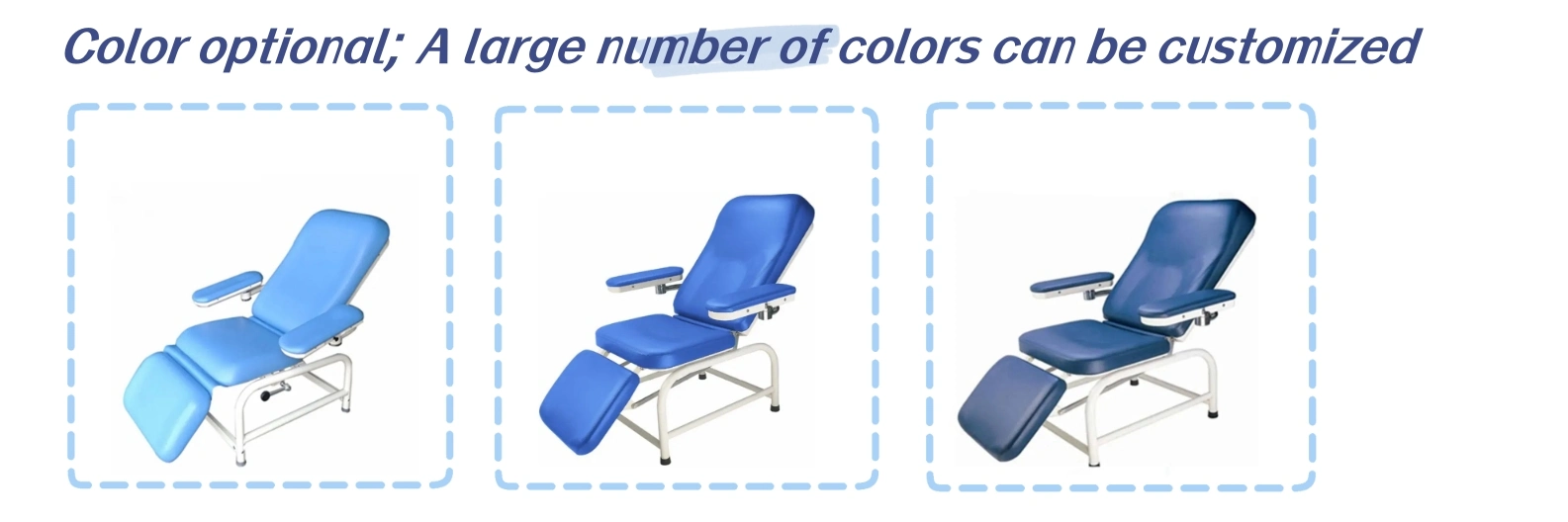 Hospital Manual Recliner Blood Donation Chair Transfusion Chair Price (THR-XS105)