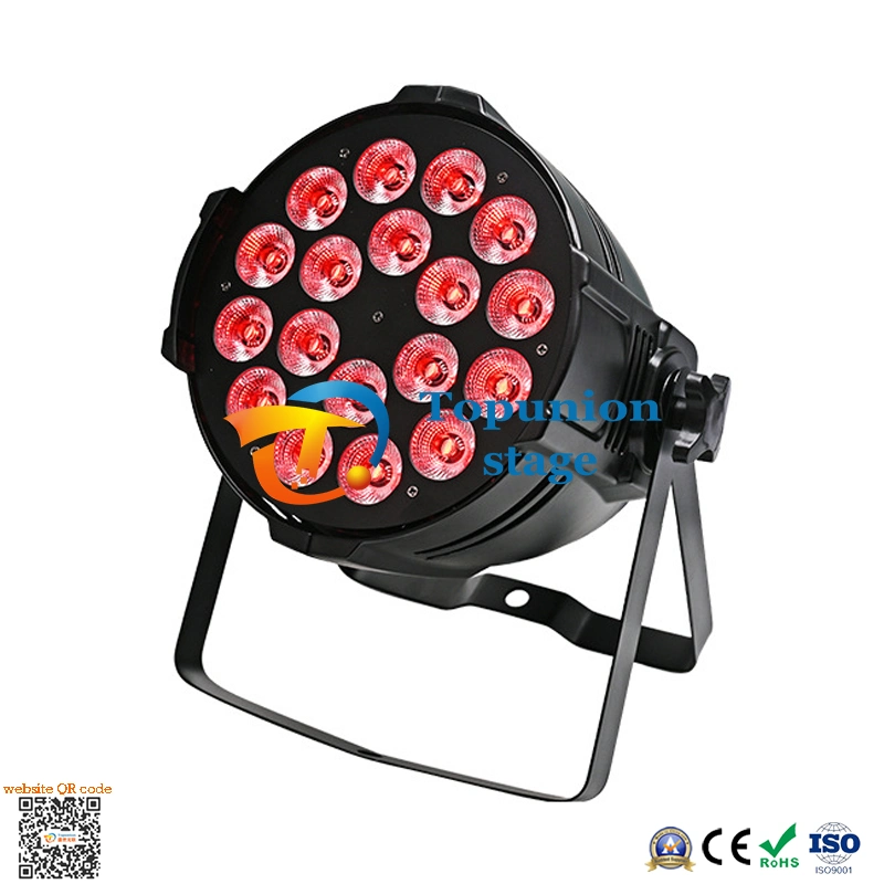 18PCS Color Adjustable PAR Can Light Garden Greening Effect Lights