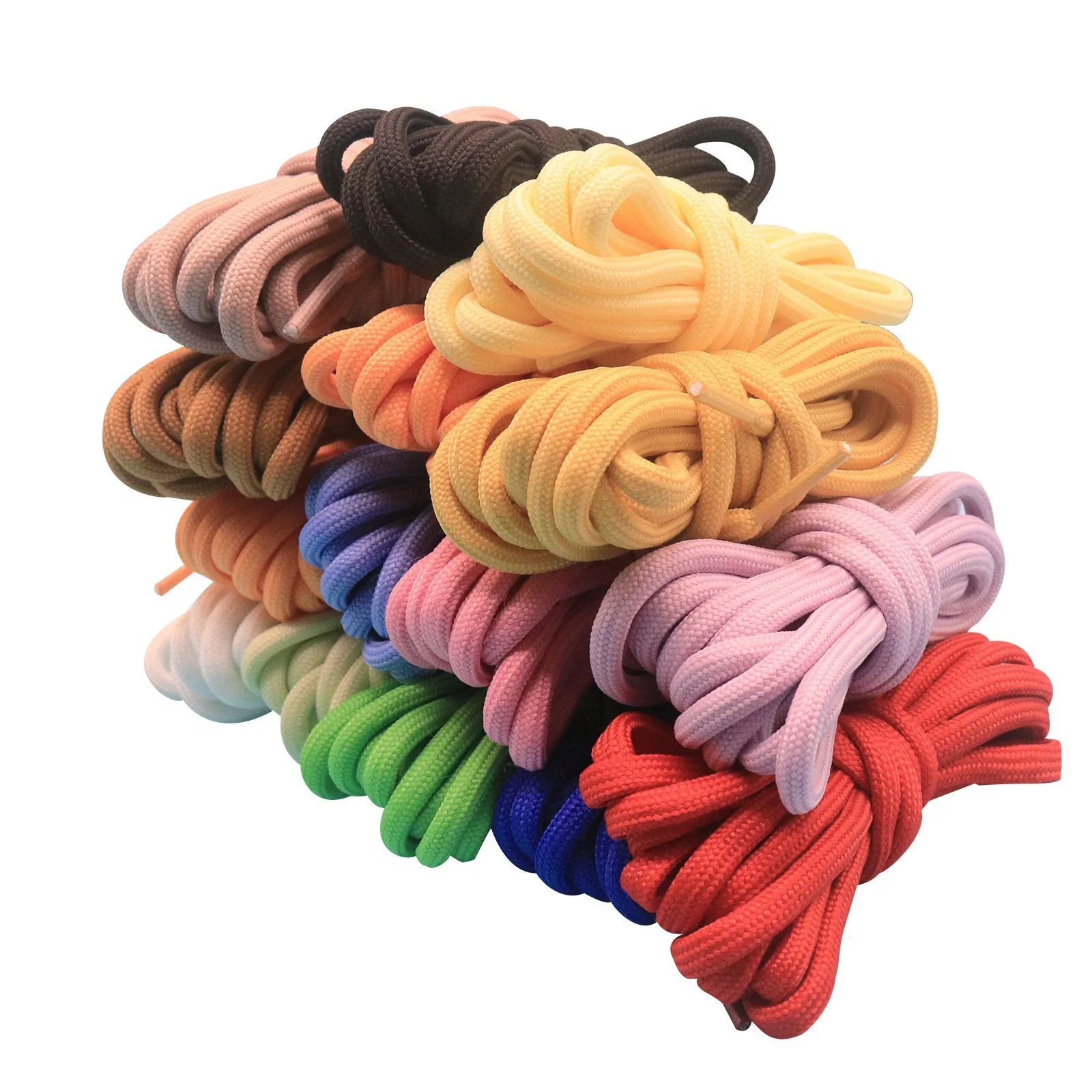 Mayorista 32s Multicolor 120cm Poliester Corded Hoodie Round Rope