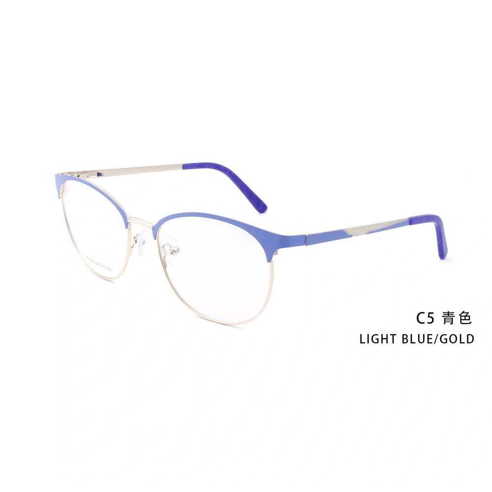 Retro Metal Eyeglasses Frame Classy Unisex Trendrehab Eyewear