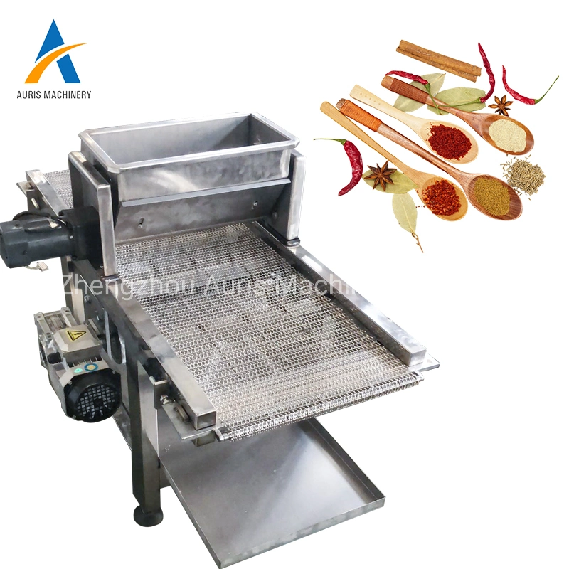 Automatic Food Powder Sugar Salt Spreading Machinery Bakery Bread Hamburger Sesame Seeds Sprinkling Spreading Machine