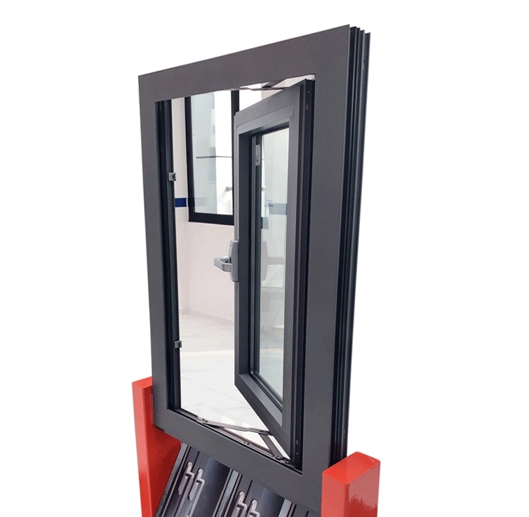 Factory Insulated Aluminum Casement Window with Burglar Proof Aluminium Frame Sliding Window