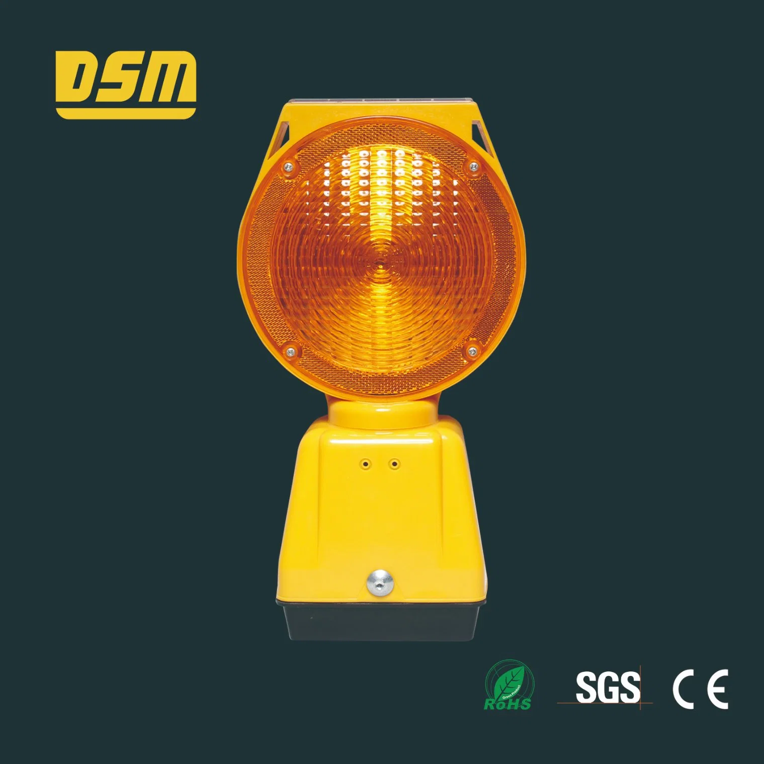 Hongkong Area Middle East Dsm Traffic Flasher Solar Warning Low Temperature Resistance Light