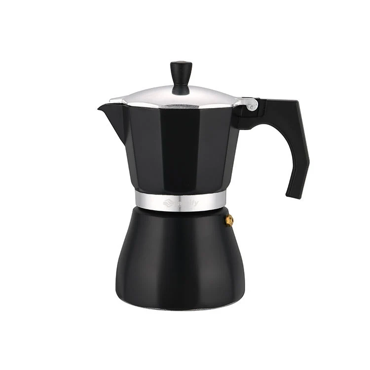 Various Aluminum Hi End Mini Italian Coffee Maker Caffettiera Moka Pot for Home Use